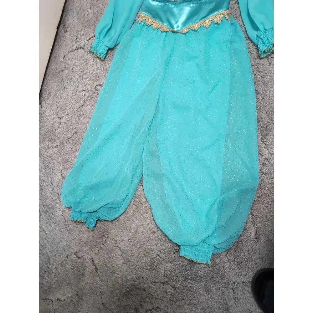 Disney Princess Jasmine Halloween Costume Girls 5/6(1086) - Picture 3 of 8